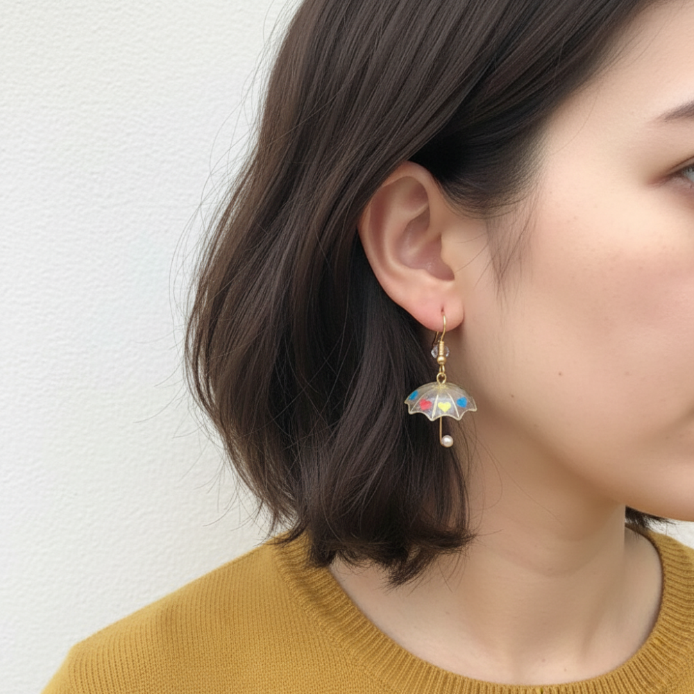 UMBRELLA EARRINGS (PAIR)