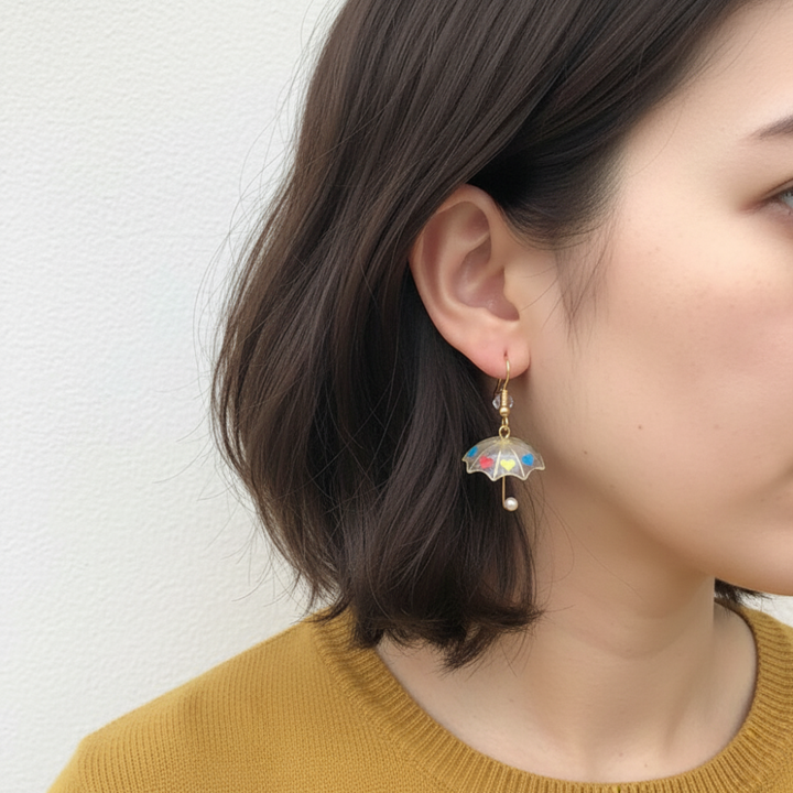 UMBRELLA EARRINGS (PAIR)
