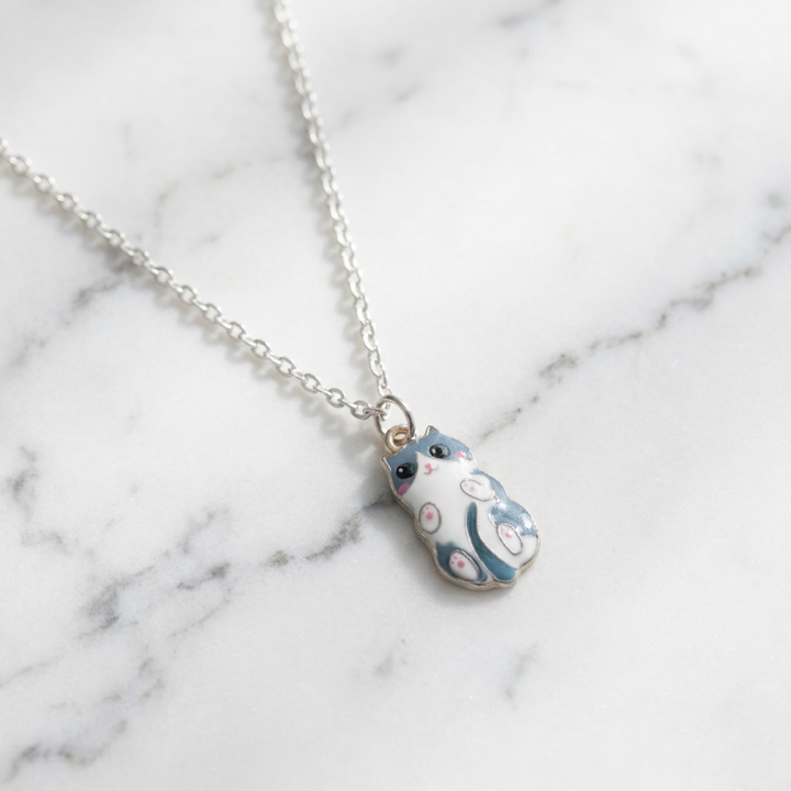 TINY CAT NECKLACE