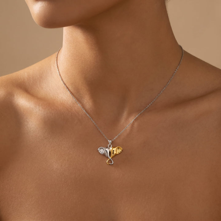 Elephant Duo Necklace