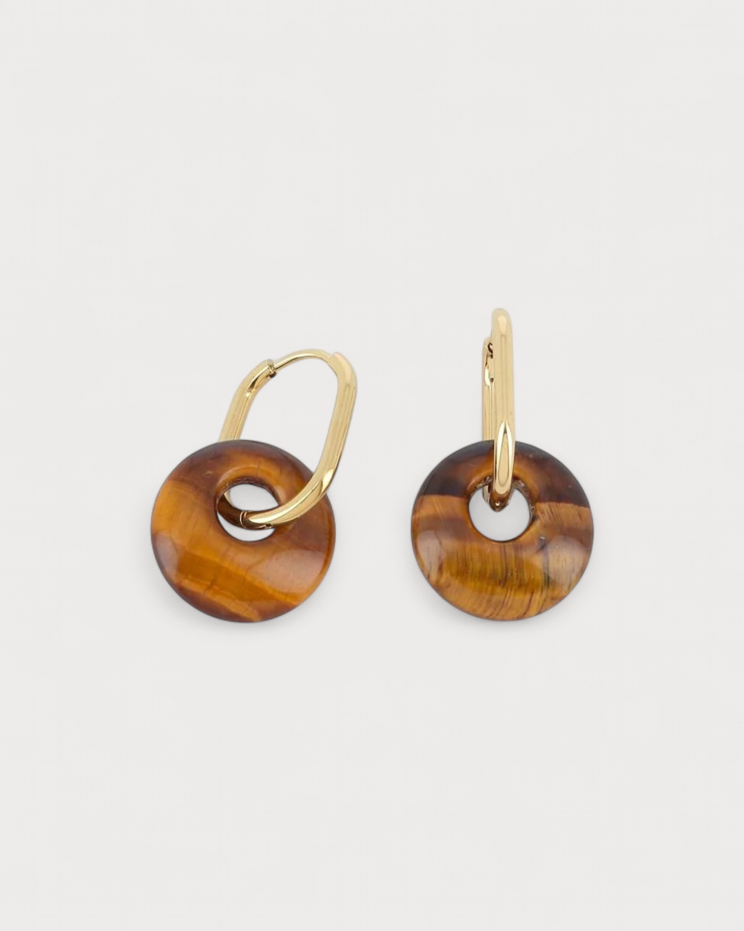 Tirza - Earrings - Natural Stone - Stainless Steel