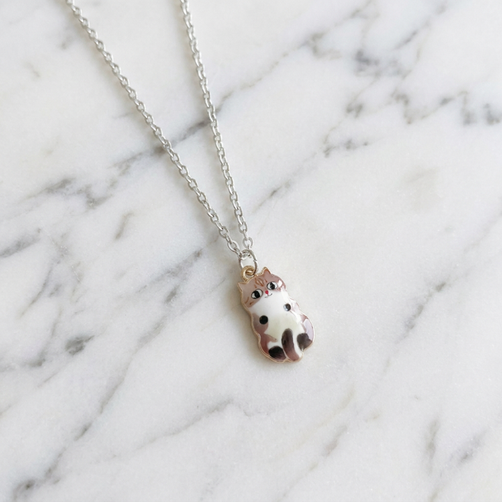 TINY CAT NECKLACE