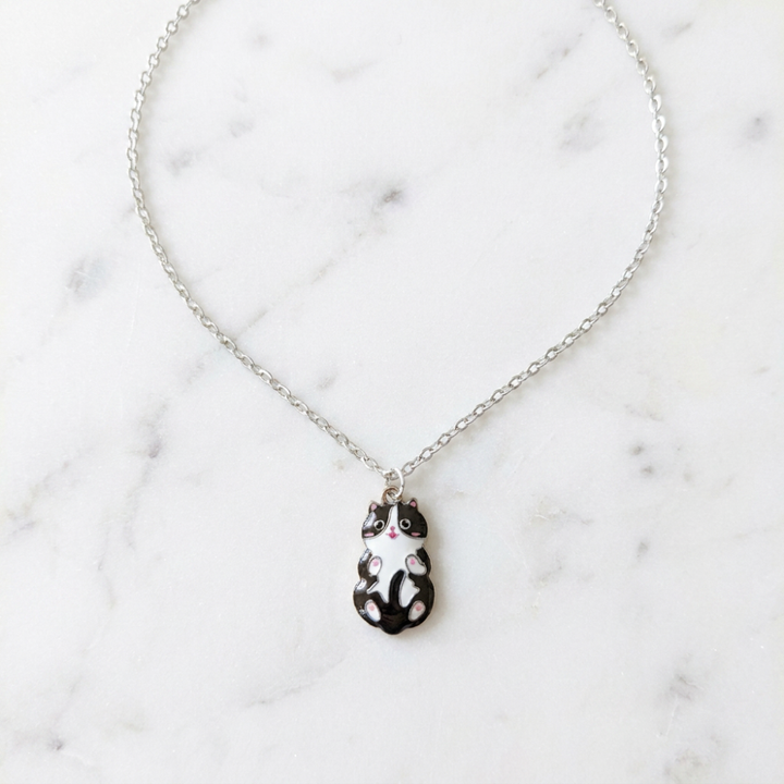 TINY CAT NECKLACE