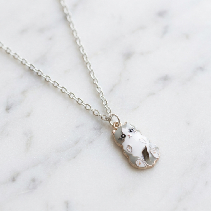TINY CAT NECKLACE