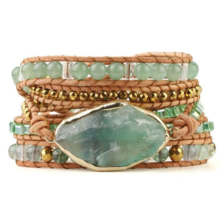 Fluorite Optimism Bracelet
