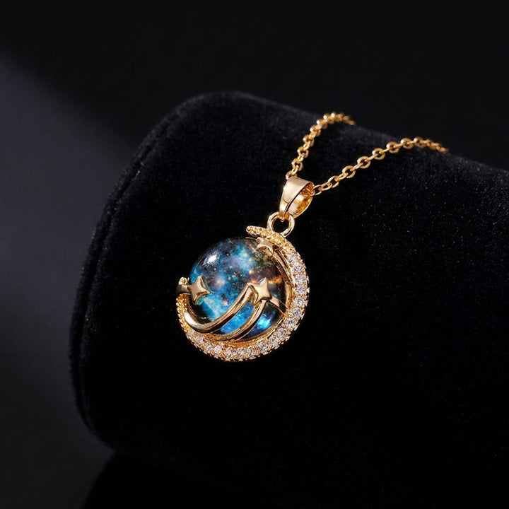 Cosmic Love Crystal Necklace