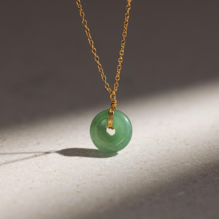 ROUND JADE NECKLACE