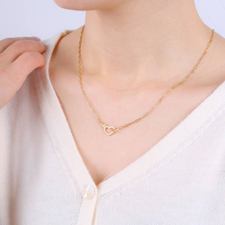 Interlocking Heart Necklace