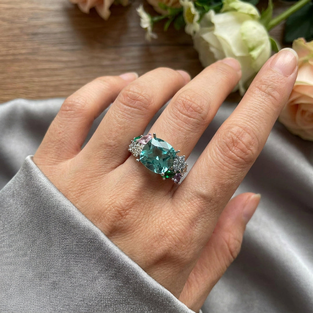 Ocean Crystal Royale Ring