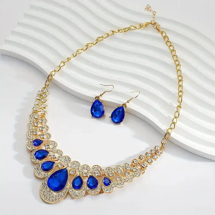 Maevina Zafiros Jewelry Set