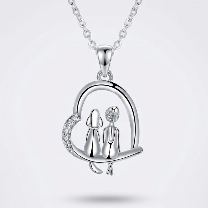 Always By My Side Dog Necklace