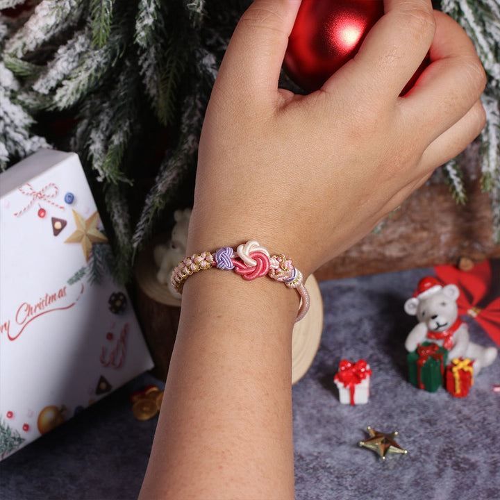 Grandmother & Granddaughter A LINK THAT CAN NEVER BE UNDONE Bracelet