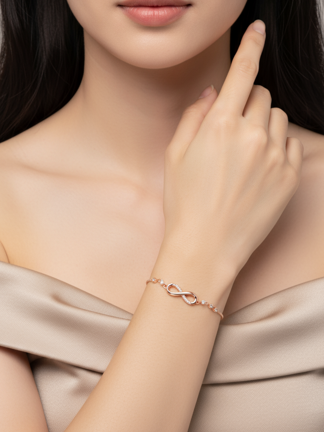 Noelle Infinity Bracelet