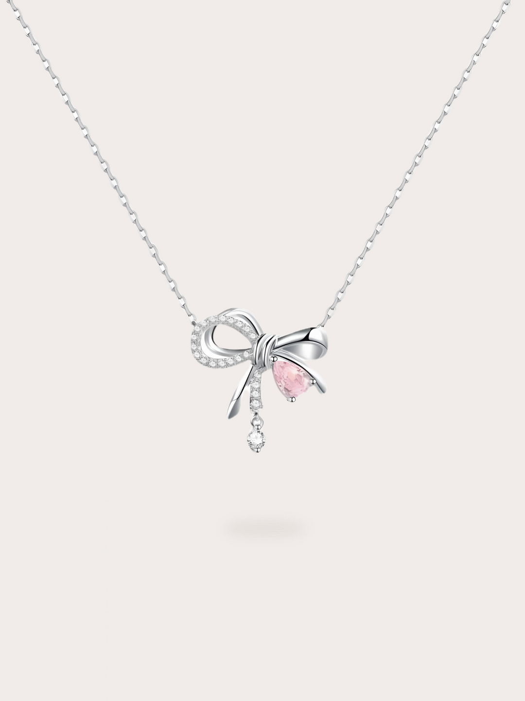 Lily Bow Necklace