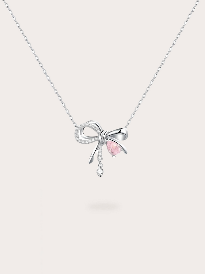 Lily Bow Necklace