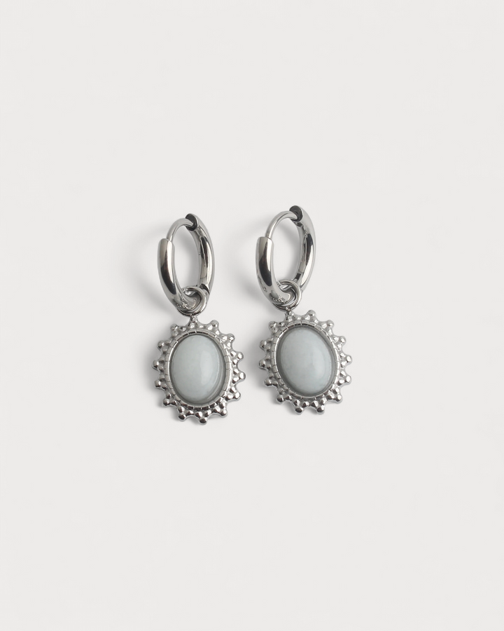 Jolie - Earrings - Natural Stone - Stainless Steel