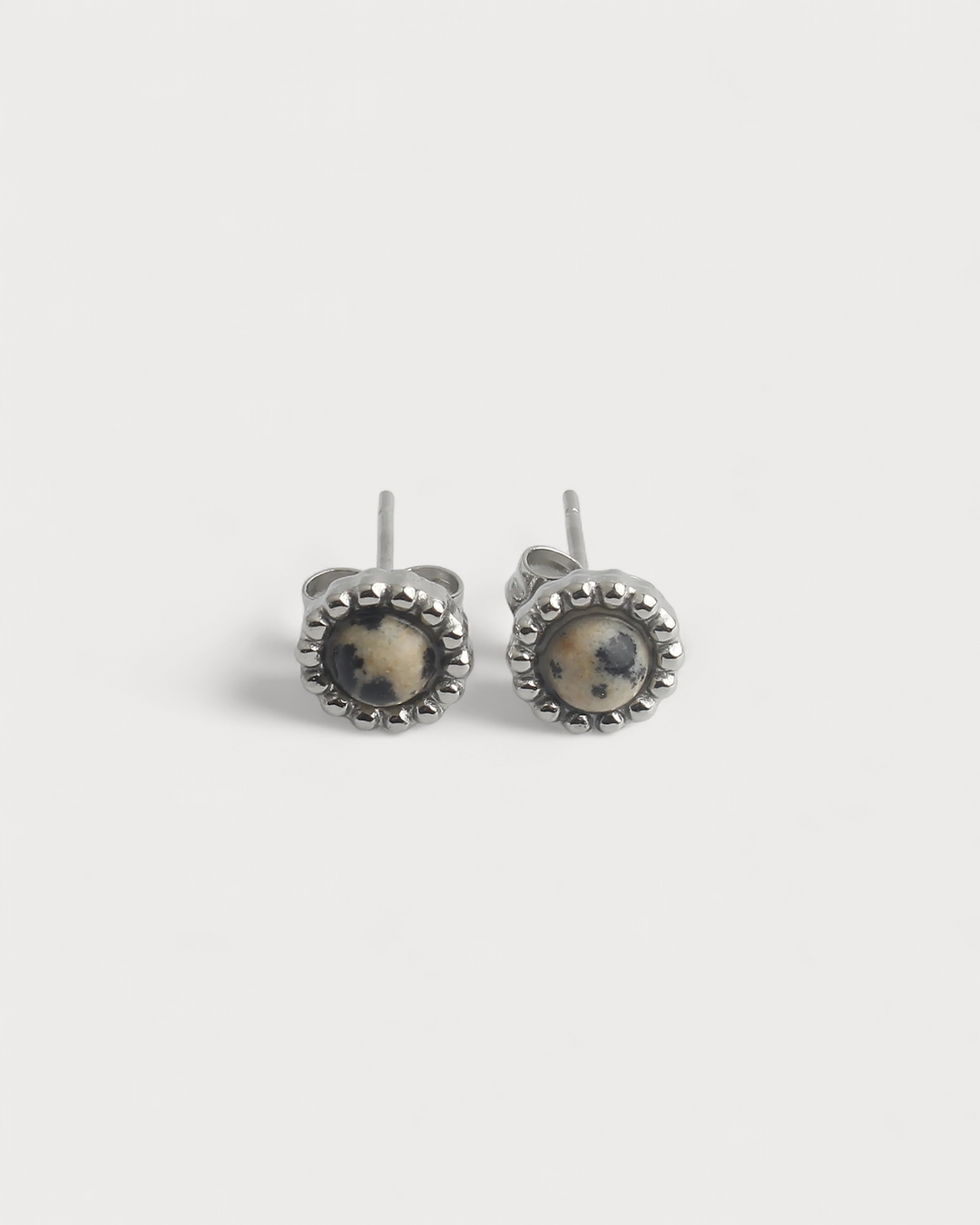 Tara - Studs - Natural Stone - Earrings - Stainless Steel