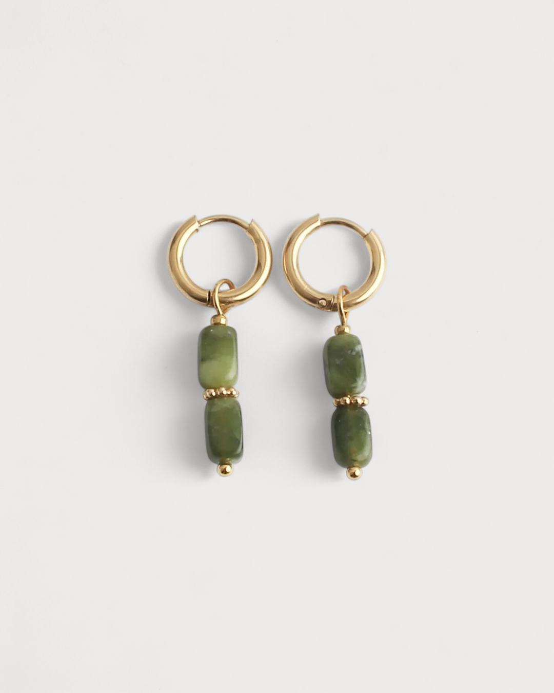 Freya - Earrings - Natural Stone - Stainless Steel