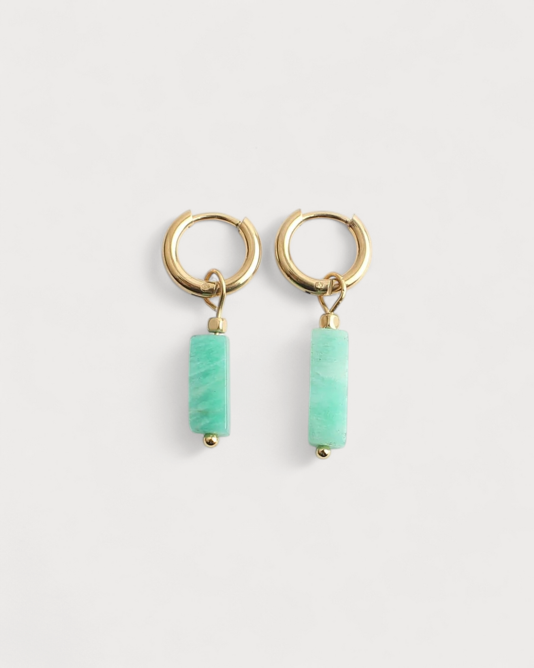 Dora - Earrings - Natural Stone - Stainless Steel