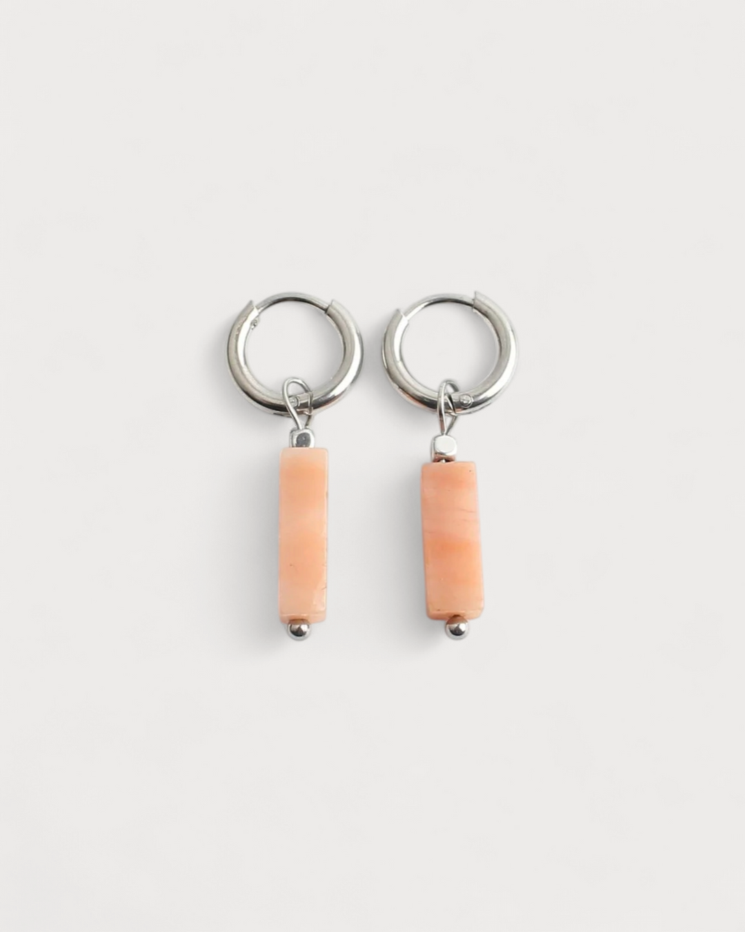 Dora - Earrings - Natural Stone - Stainless Steel