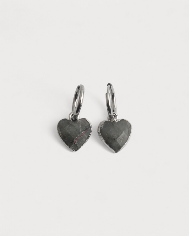 Cherish - Earrings - Natural Stone - Stainless Steel