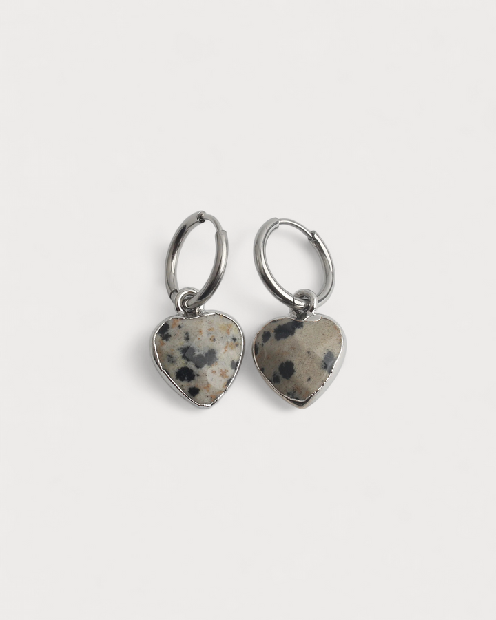 Cherish - Earrings - Natural Stone - Stainless Steel