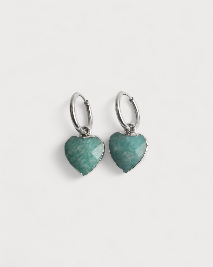 Cherish - Earrings - Natural Stone - Stainless Steel