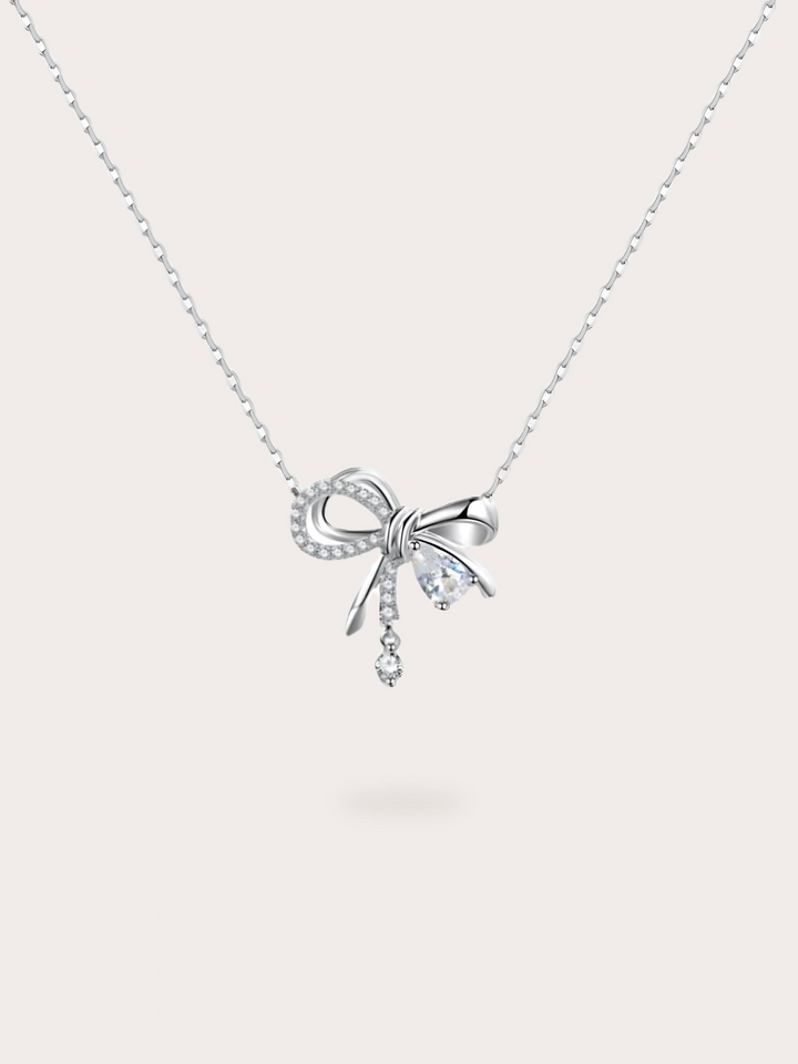 Lily Bow Necklace