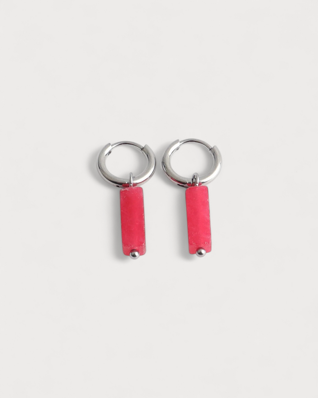 Dora - Earrings - Natural Stone - Stainless Steel