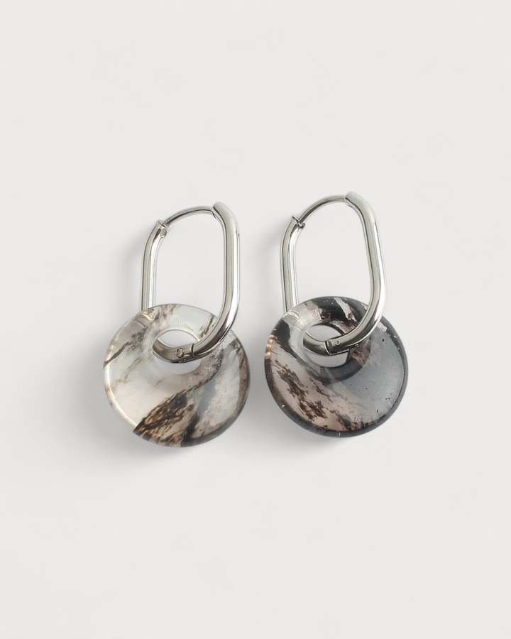 Tirza - Earrings - Natural Stone - Stainless Steel