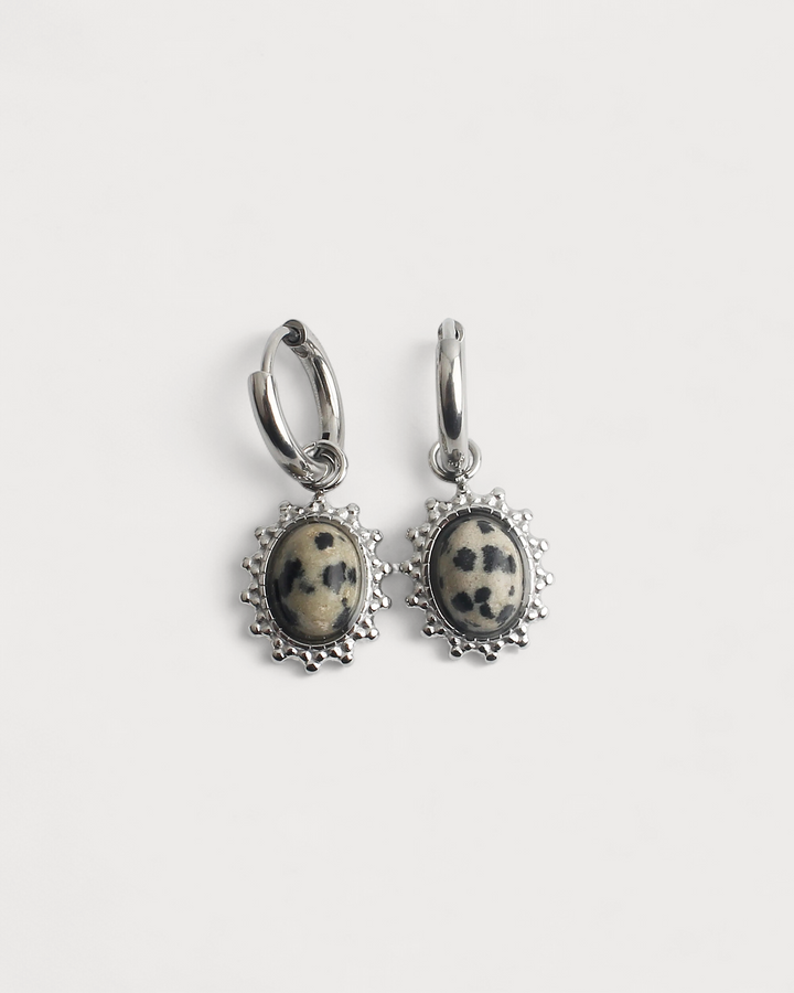 Jolie - Earrings - Natural Stone - Stainless Steel