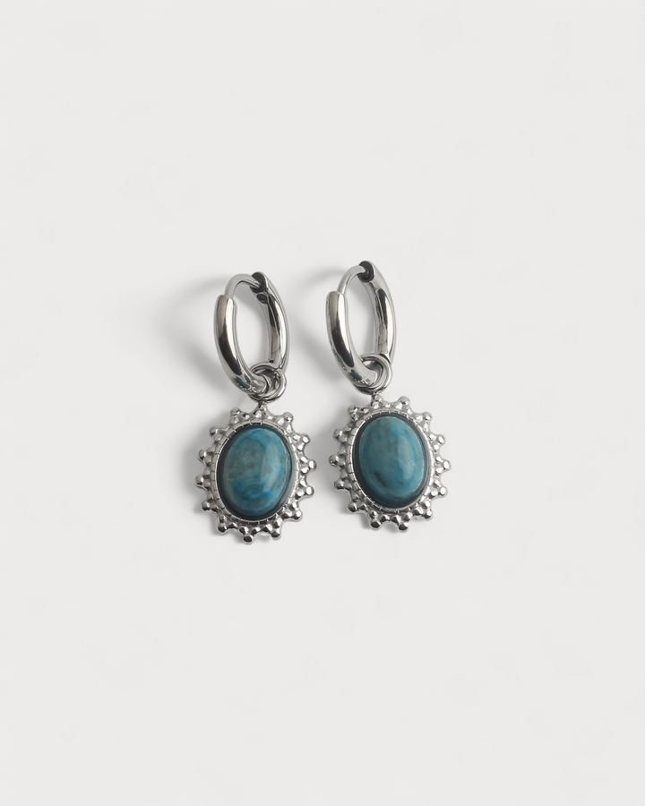 Jolie - Earrings - Natural Stone - Stainless Steel