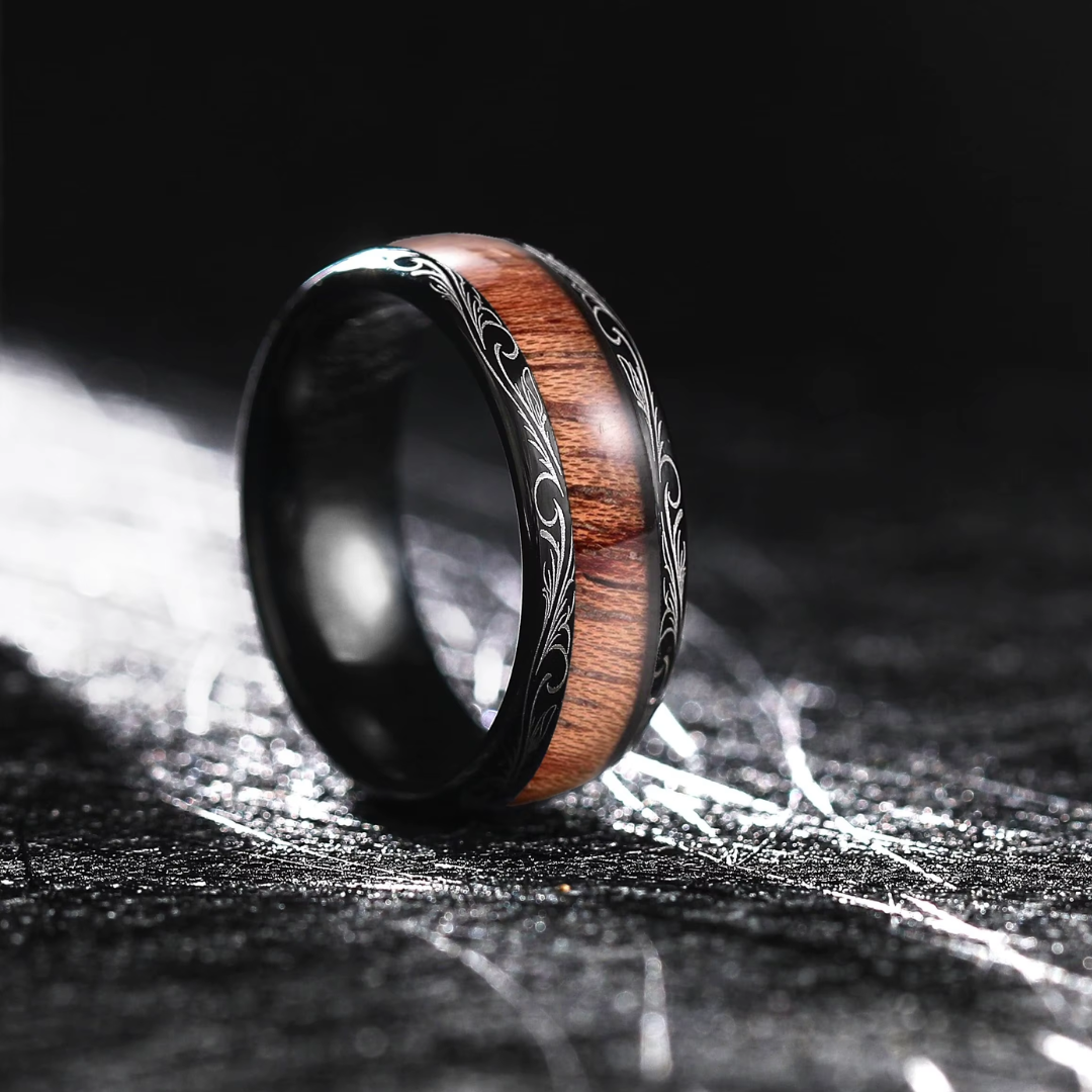 Shadow Timber Ring