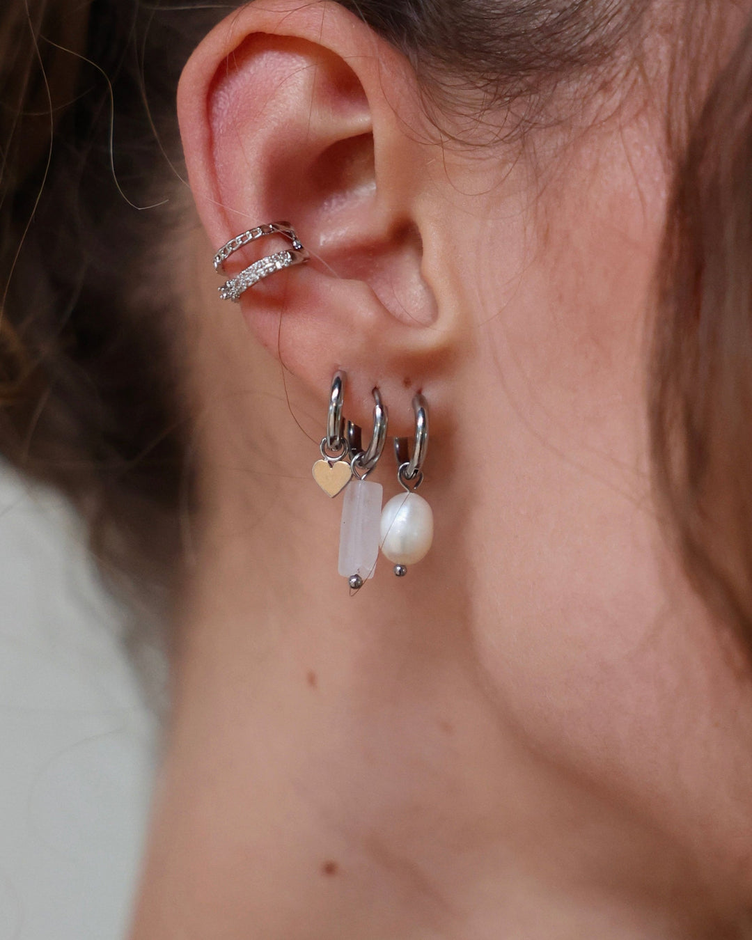 Little Heart - Earrings - Stainless Steel