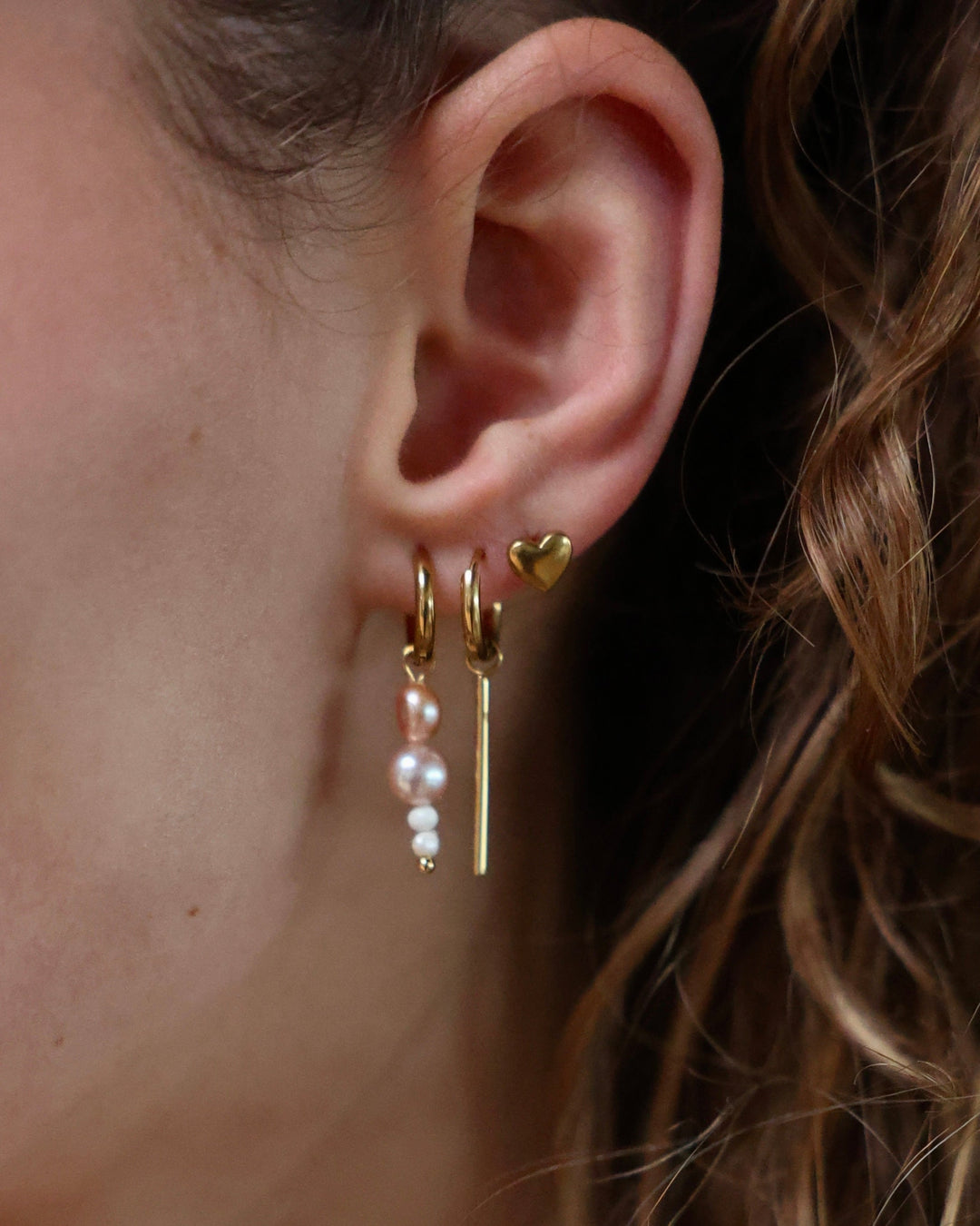 Frais - Earrings - Stainless Steel