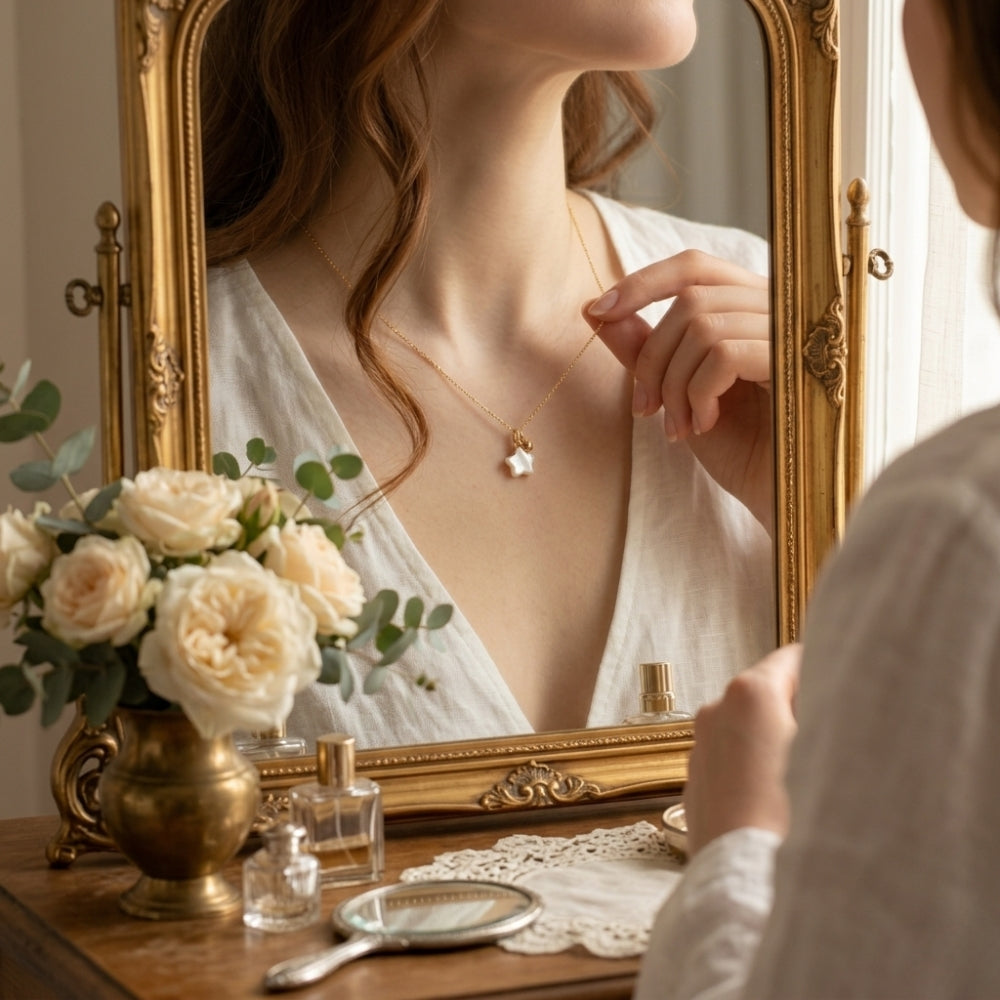 FRESHWATER STAR PEARL NECKLACE