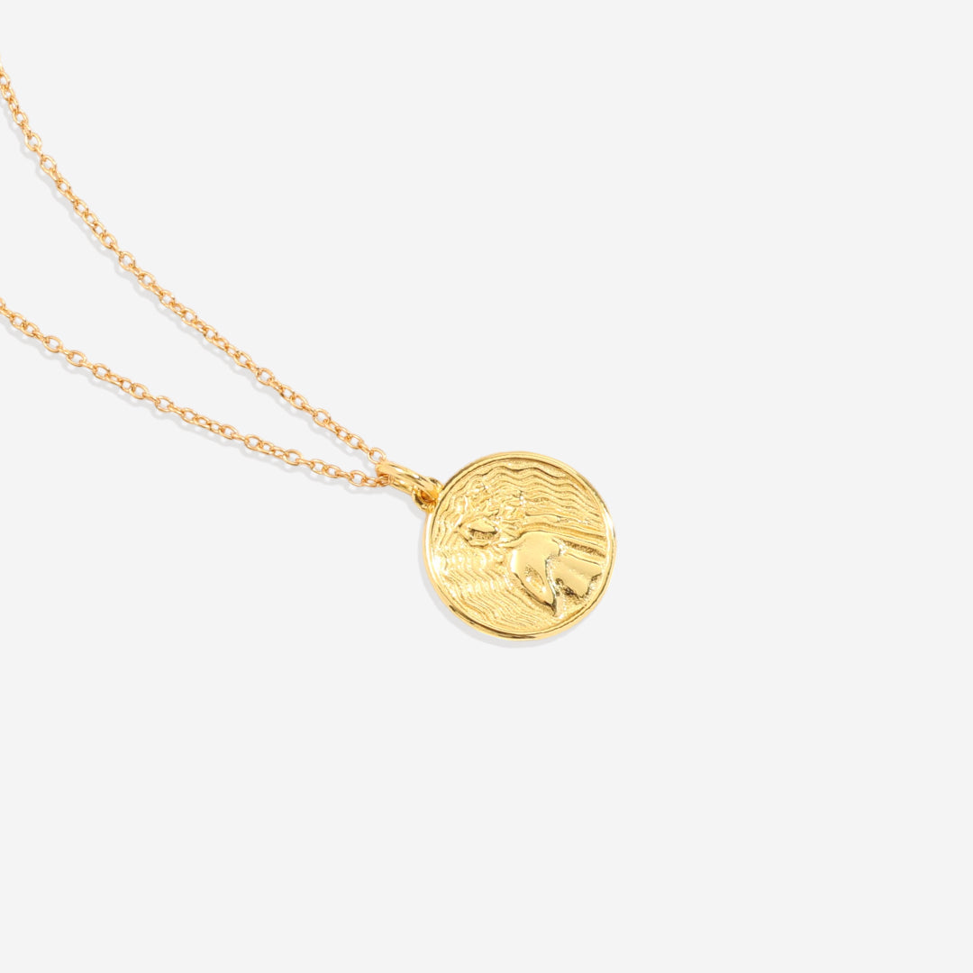 Greek Goddess Pendant Necklace