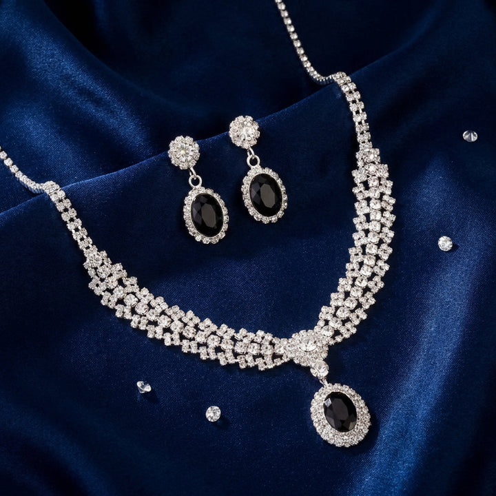 Midnight Royale Crystal Jewelry Set