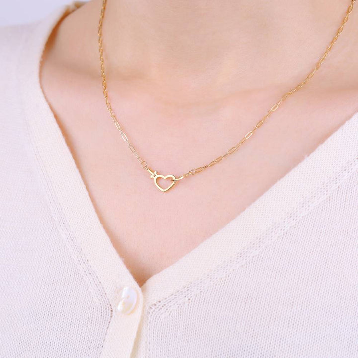 Interlocking Heart Necklace