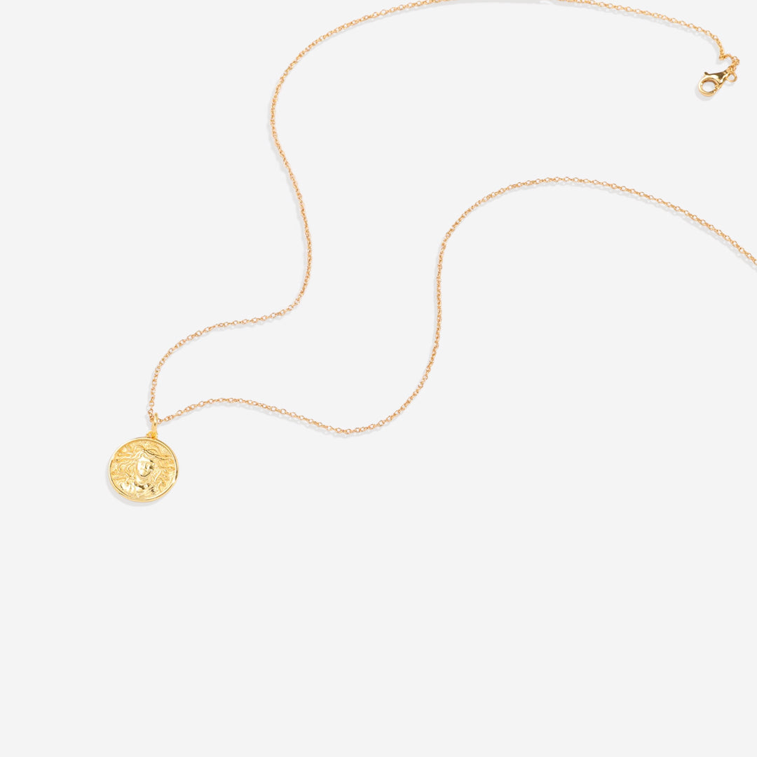 Greek Goddess Pendant Necklace