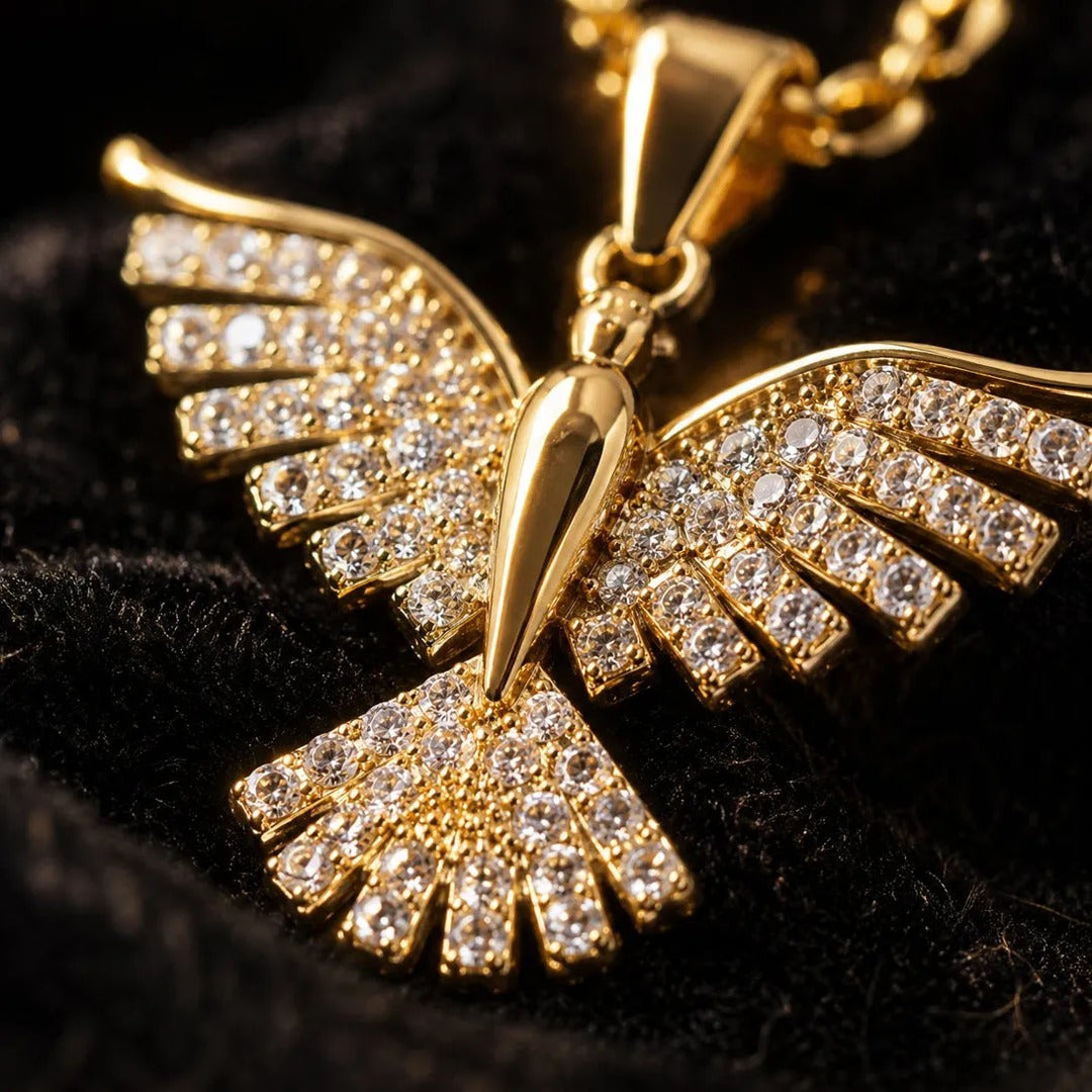 Cross & Crown Necklace – Elegance and Purpose