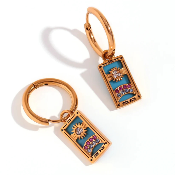 TAROT CARD EARRINGS (PAIR)