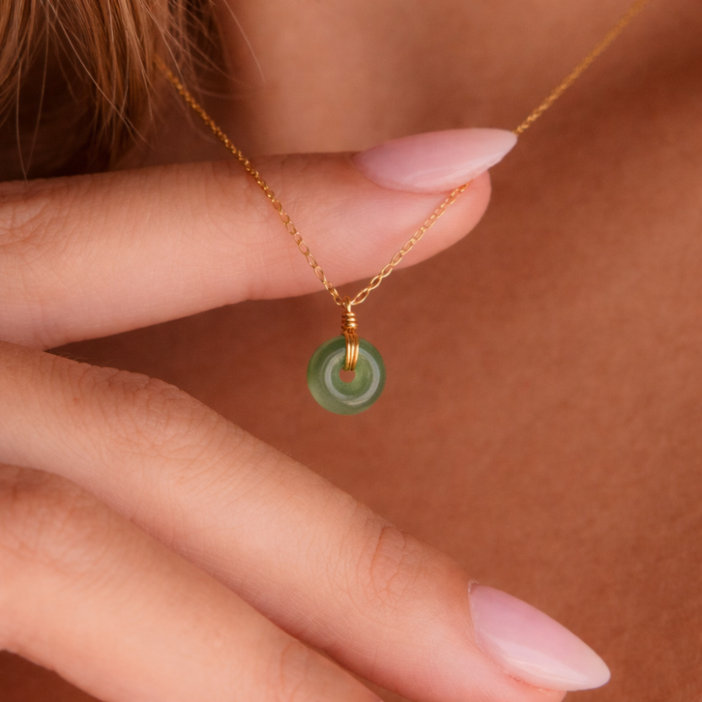 ROUND JADE NECKLACE