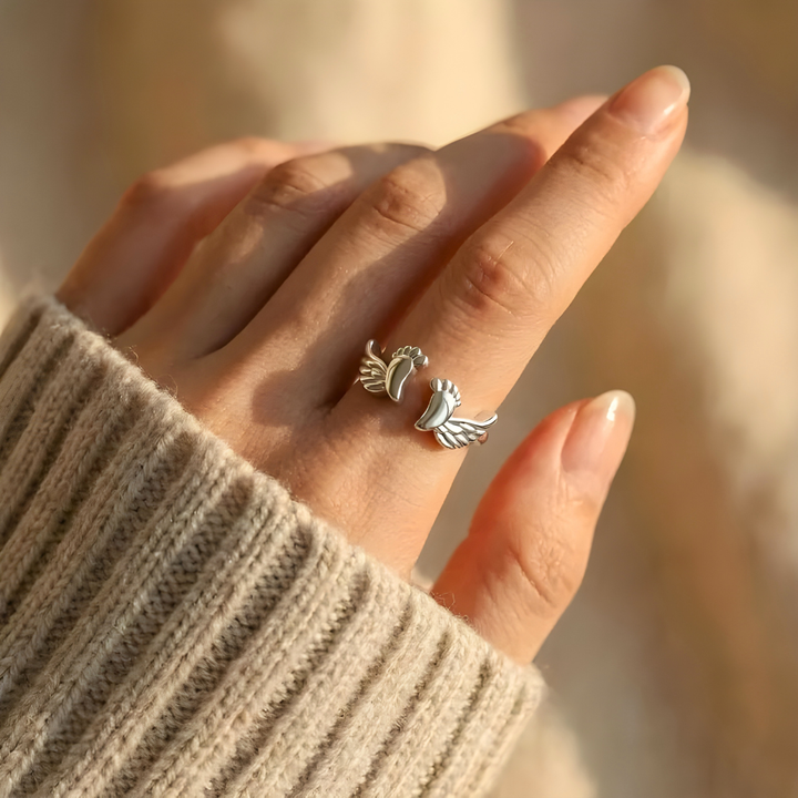Angel Mom Ring