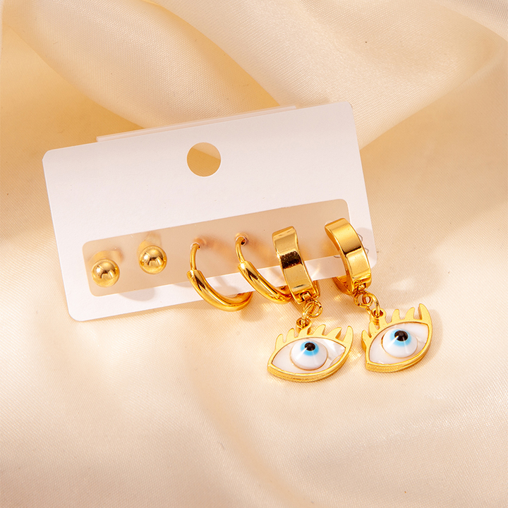 Evil Eye Earrings