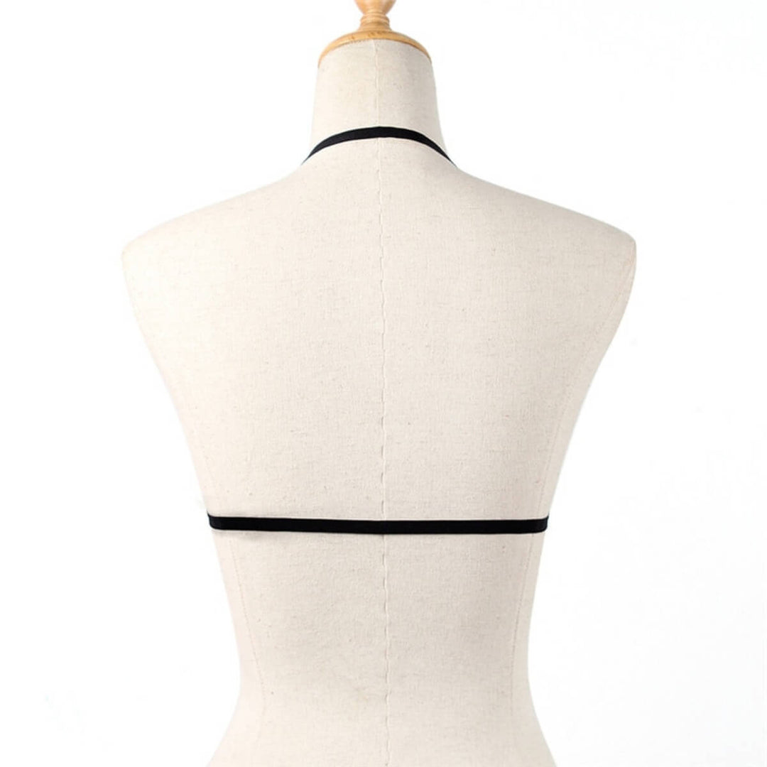 ELASTIC HARNESS BRA