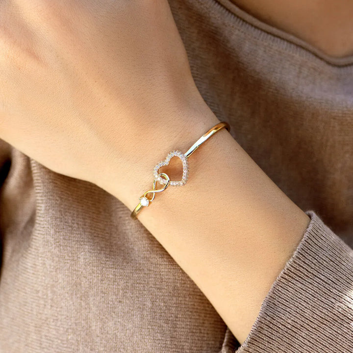 For Love - I Love You Until Infinity Runs Out Bracelet