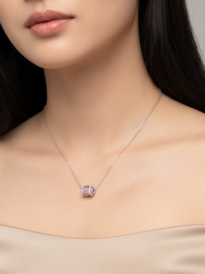 Madison Wheel Necklace