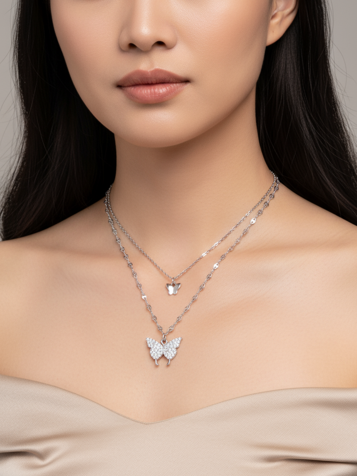 Callie Butterfly Necklace