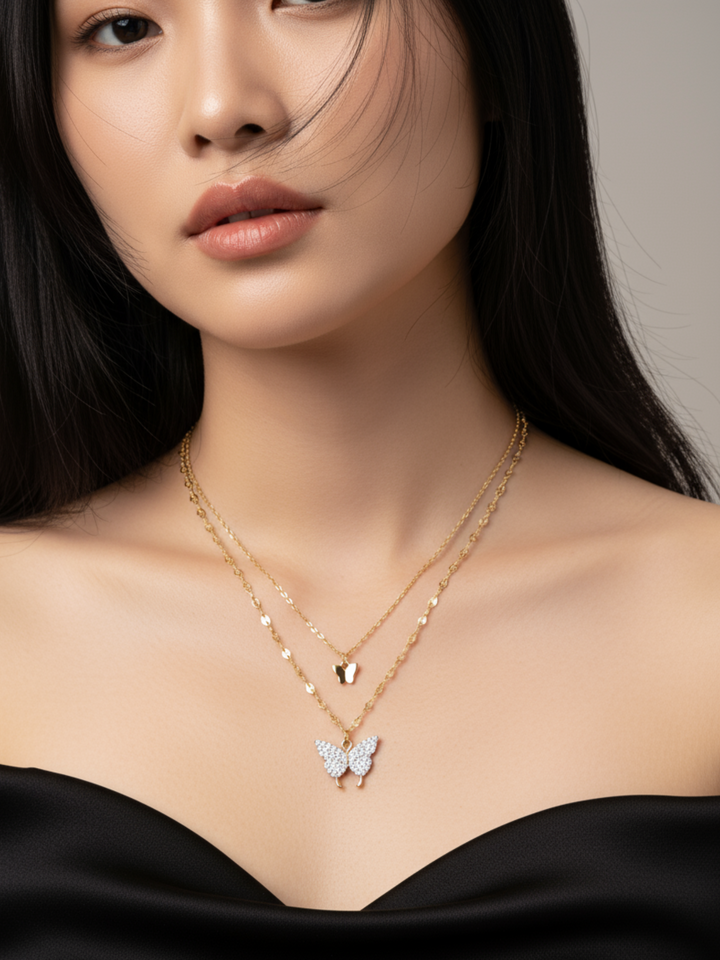 Callie Butterfly Necklace